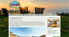 Desktop Screenshot of domainefraisair.com